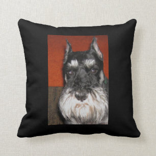 Cojín decorativo del Schnauzer