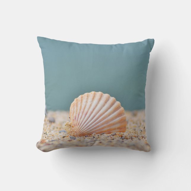 Cojín decorativo del Seashell (Anverso)