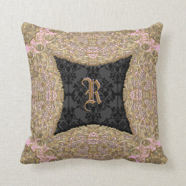 Cojín decorativo del Victorian del pétalo de