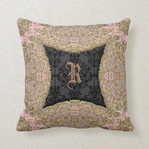 Cojín decorativo del Victorian del pétalo de
