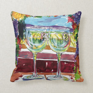 Cojín decorativo del vino