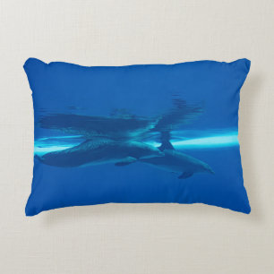 Cojín Decorativo Delfines y reflexiones