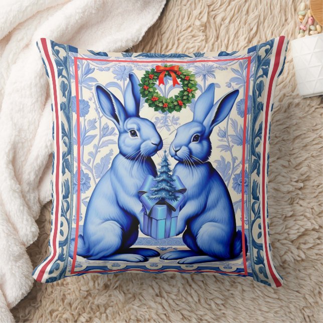 Cojín Decorativo DELFT HOLIDAY BLUESThrow Pillow (Manta)