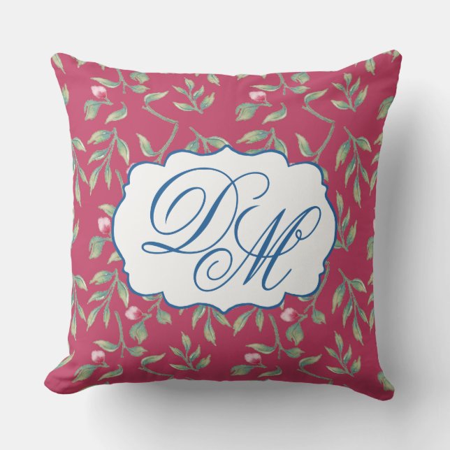 Cojín Decorativo Delicate Florals Innuendo Pink (Anverso)