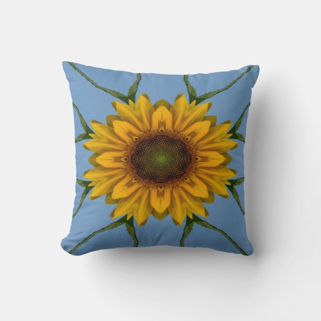 Cojín Decorativo Delicia de Girasol.... (Anverso)