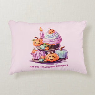 Cojín Decorativo Delicias de Halloween Pastel