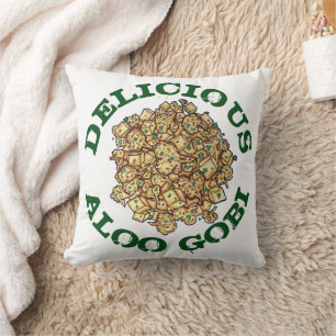Cojín Decorativo Delicioso Aloo Gobi Curry de Cauliflor de Comida I