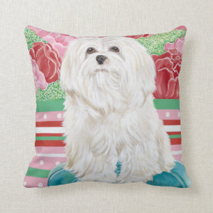 Cojín Decorativo Della Rosa maltés