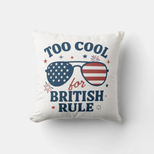 Cojín Decorativo Demasiado Guay para el gobierno británico   Gracio