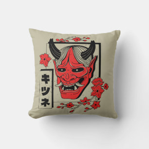 Cojín Decorativo Demonio japonés