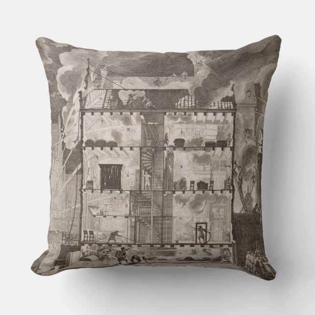 Cojín Decorativo Demostración del ilustracion cómo podrían las (Anverso)