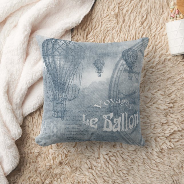 Cojín Decorativo Denim Steampunk (Manta)