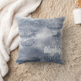 Cojín Decorativo Denim Steampunk