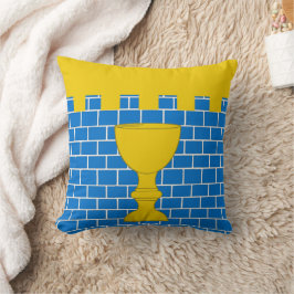 Cojín Decorativo Denominación de la placa de la población del paso 