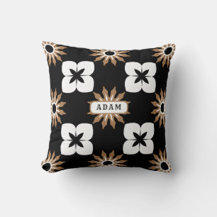 Cojín Decorativo Denominación de mosaico de mosaico de cerámica neg