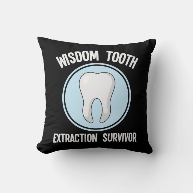 Cojín Decorativo Dentist Wisdom Tooth Extravagante Dentist (Anverso)