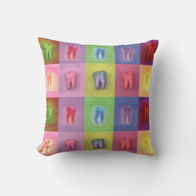 Cojín Decorativo Dentista Americano MoJo Pillow (Anverso)