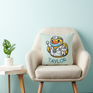 Cojín Decorativo Dentista Pato de Goma