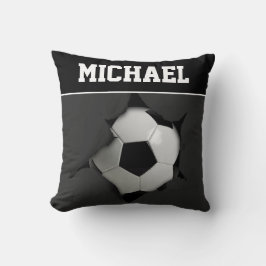 Cojín Decorativo Deporte de nombre de bola del jugador de fútbol pe