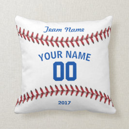 Cojín Decorativo Deporte del béisbol del equipo