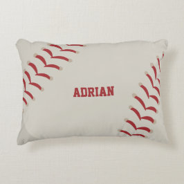 Cojín Decorativo Deportes de béisbol personalizados