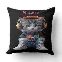 Cojín decorativo deportivo para gatitos - Cuto fel