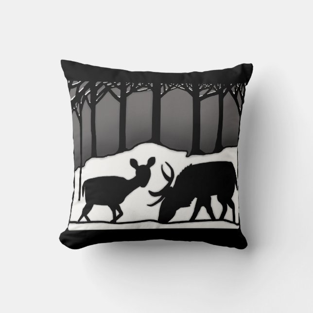 Cojín Decorativo Depósito de nieve (Anverso)