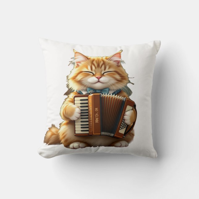 Cojín Decorativo Der Akkordeon-Meister (Anverso)