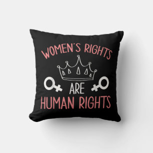 Cojín Decorativo Derechos de la mujer Derechos de la mujer Derechos