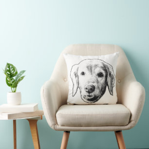 Cojín Decorativo Descanso de cachorro caprichoso