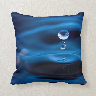 Cojín Decorativo Descensos del agua azul