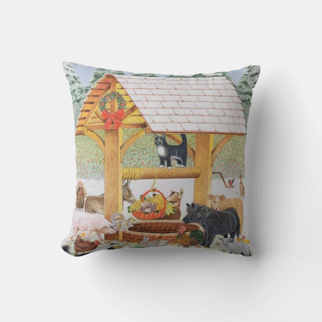 Cojín Decorativo Deseándole bien (Anverso)