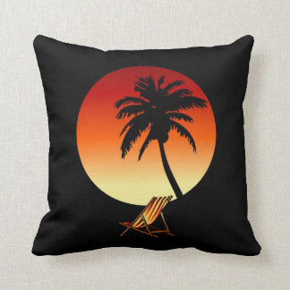 Cojín Decorativo ¡Deseo usted estaba aquí también!