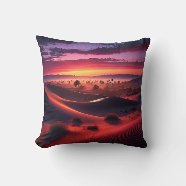 Cojín Decorativo Desert Sunset (Anverso)
