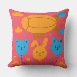 Cojín Decorativo Desfile del cielo rojo