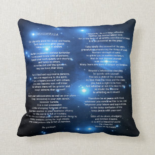 Cojín Decorativo Desiderátums en la galaxia de Pleiades