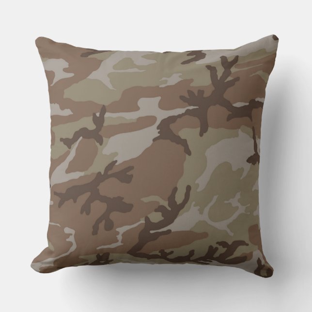 Cojín Decorativo Desierto urbano Camo Pillow (Anverso)
