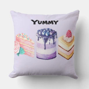 Cojín Decorativo Desiertos dulces en Lavender