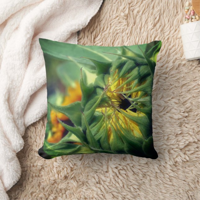 Cojín Decorativo Desplegamiento de girasol   (Manta)