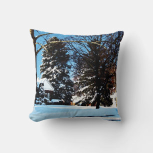 Cojín Decorativo Después de la Tormenta de Nieve