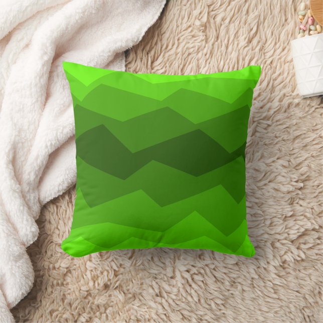 Cojín Decorativo Desvanecimiento verde (Manta)