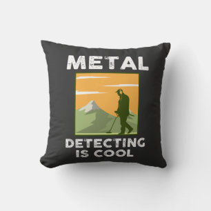 Cojín Decorativo Detectorista de Metales - La Detección de Metales 