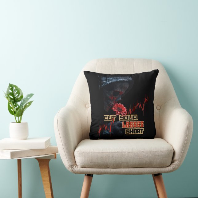 Cojín Decorativo Detener pérdida | Motivación | Diseño de comercio  (Silla)