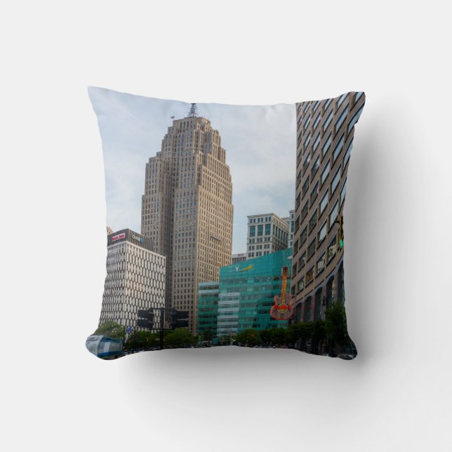 Cojín Decorativo Detroit céntrica (Anverso)