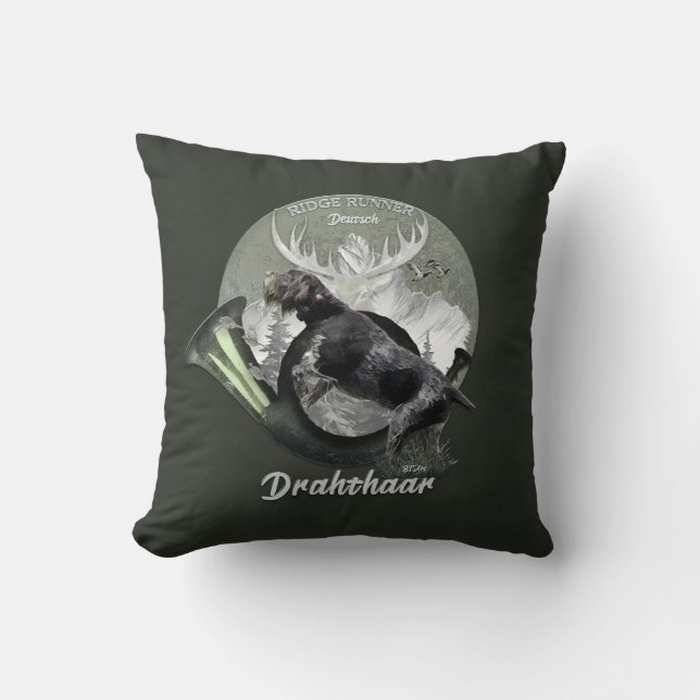 Cojín Decorativo Deutsch Drahthaar (Anverso)