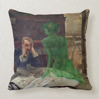 Cojín Decorativo Devoto verde 1901 de la diosa