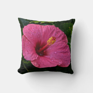 Cojín Decorativo Dewdrop Hibiscus Pillow