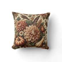 Día de Acción de Gracias Otoño Floral Vintage Cala