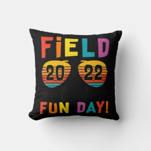Cojín Decorativo Día de diversión de campo Día de diversión 2022 Ga