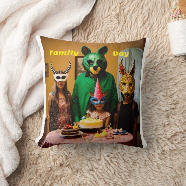 COJÍN DECORATIVO DÍA DE LA FAMILIA (Manta)